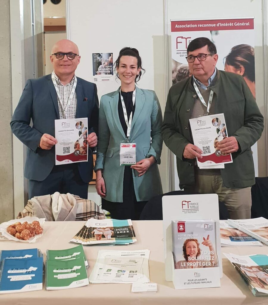 Patrick Levard, Luc Girard, Neyela Masson à l'ANACOFI